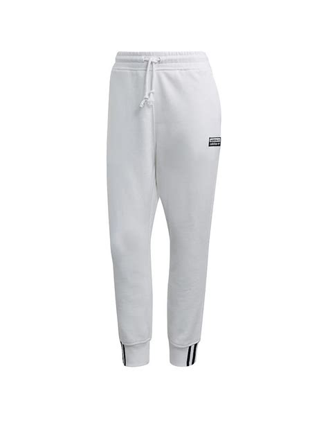 weiße jogginghose von adidas|adidas jogginghose herren.